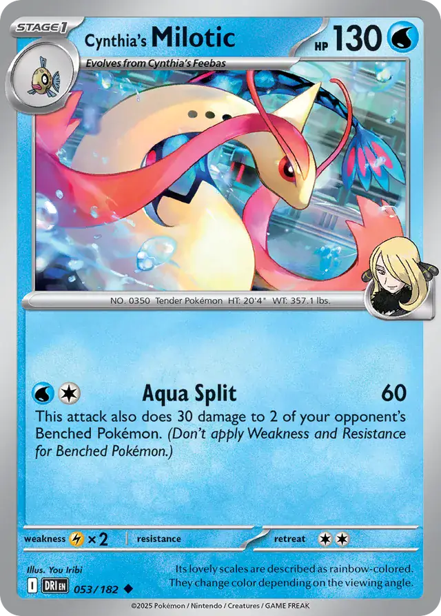 Destined Rivals - 053/182 - Cynthia's Milotic