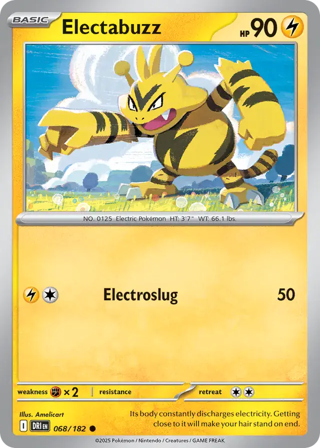 Destined Rivals - 068/182 - Electabuzz