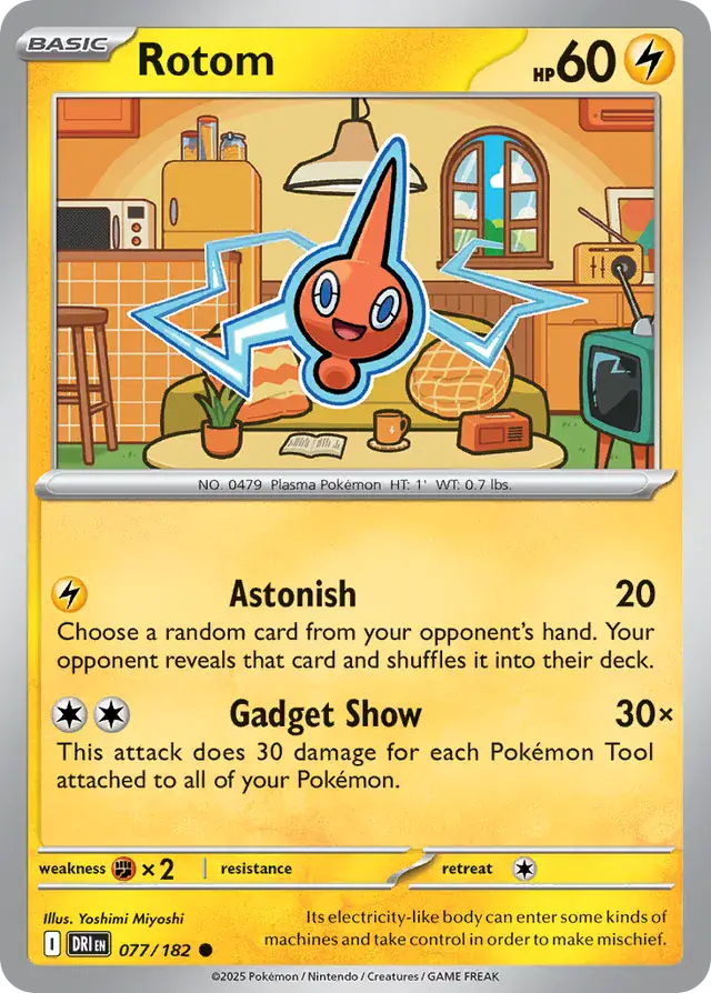 Destined Rivals - 077/182 - Rotom
