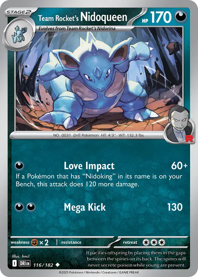 Archiwa Nidoqueen (#0031) - Pokekarty
