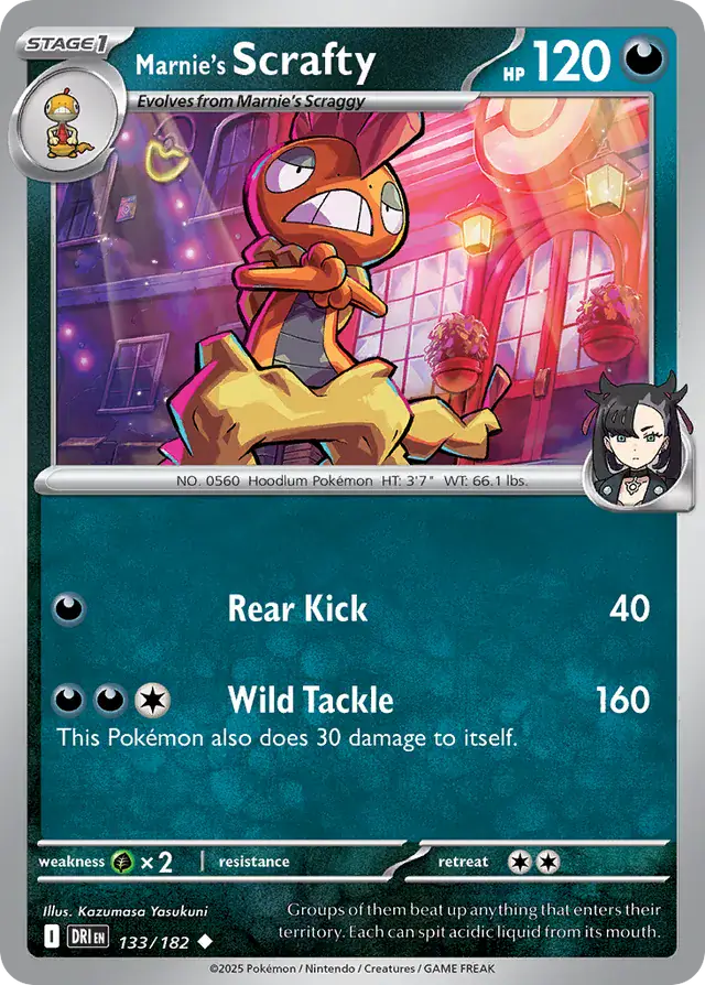 Destined Rivals - 133/182 - Marnie's Scrafty