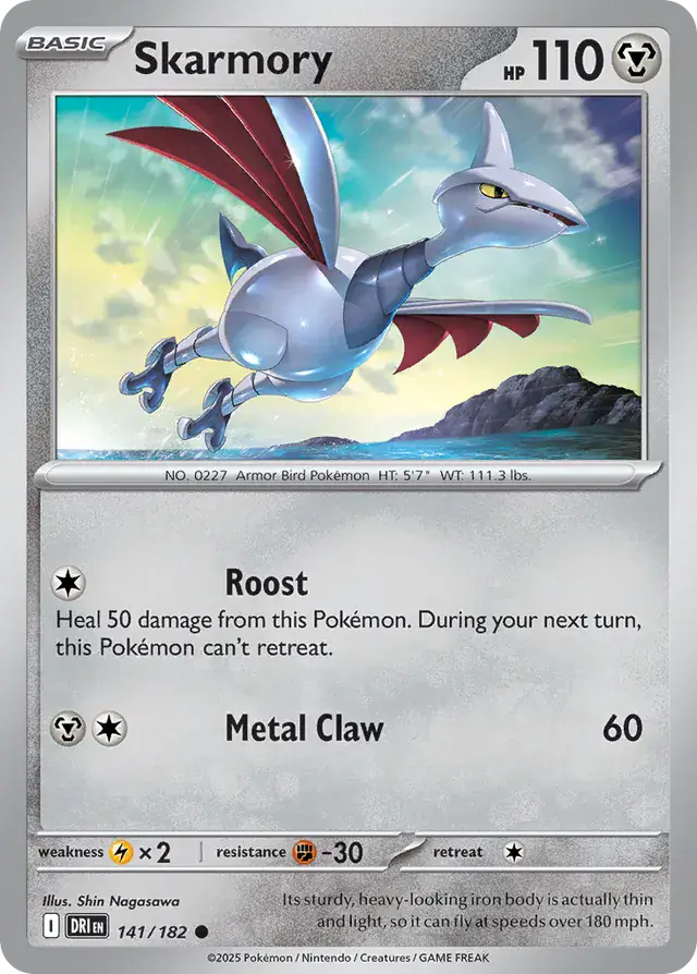 Destined Rivals - 141/182 - Skarmory