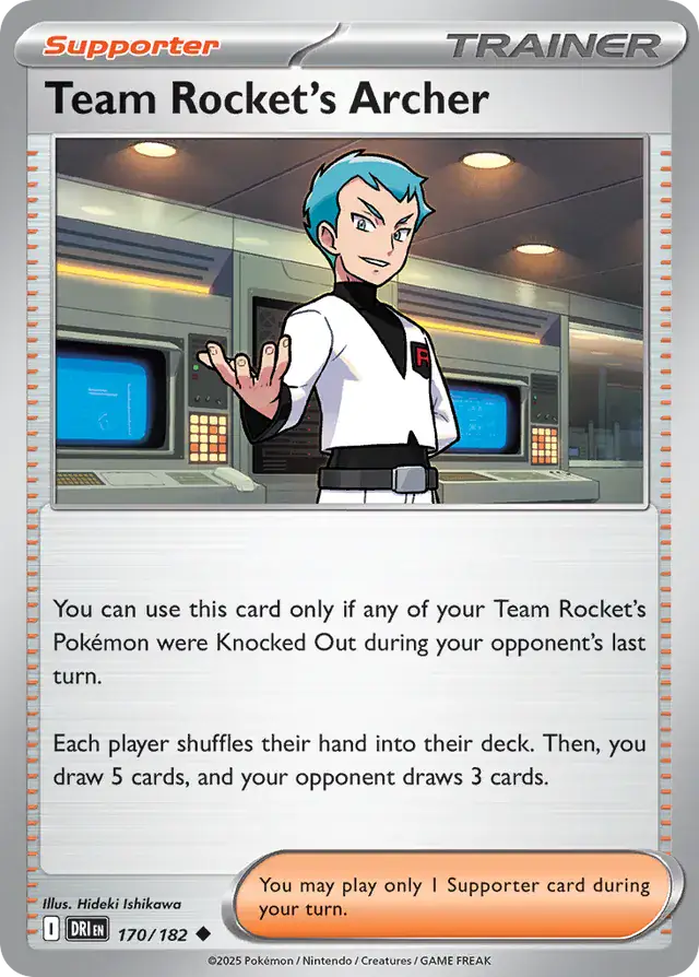 Destined Rivals - 170/182 - Team Rocket's Archer