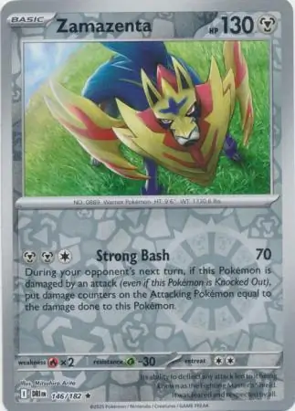 Destined Rivals - 146/182 - Zamazenta (Reverse Holo)