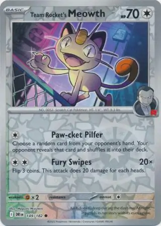 Archiwa Meowth (#0052) - Pokekarty