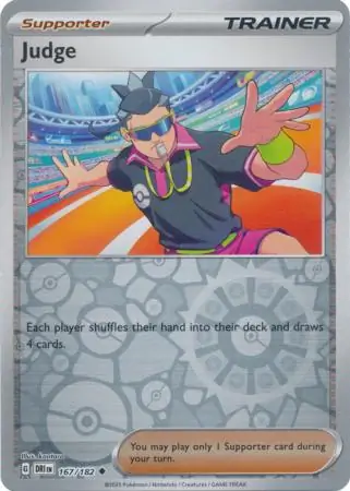 Destined Rivals - 167/182 - Judge (Reverse Holo)