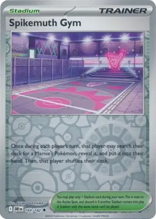 Destined Rivals - 169/182 - Spikemuth Gym (Reverse Holo)