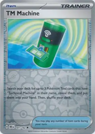 Destined Rivals - 181/182 - TM Machine (Reverse Holo)