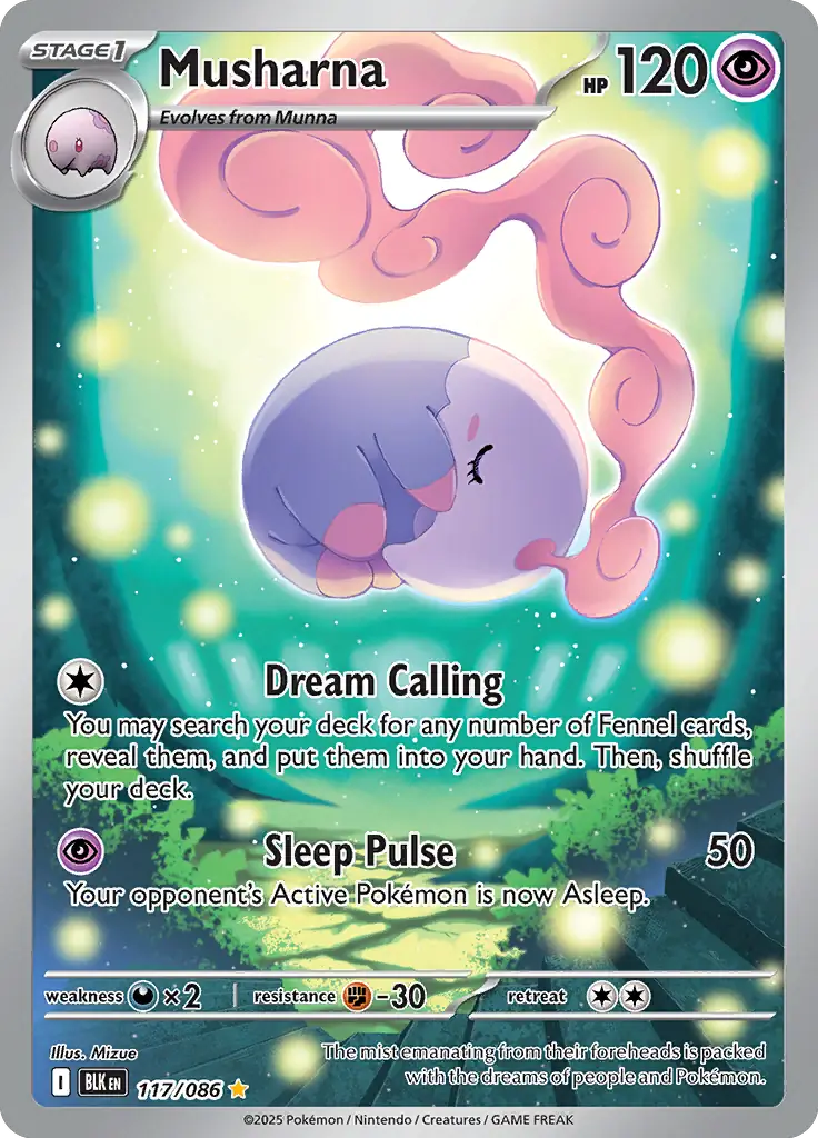 BLK - Black Bolt - 117/086 - Musharna