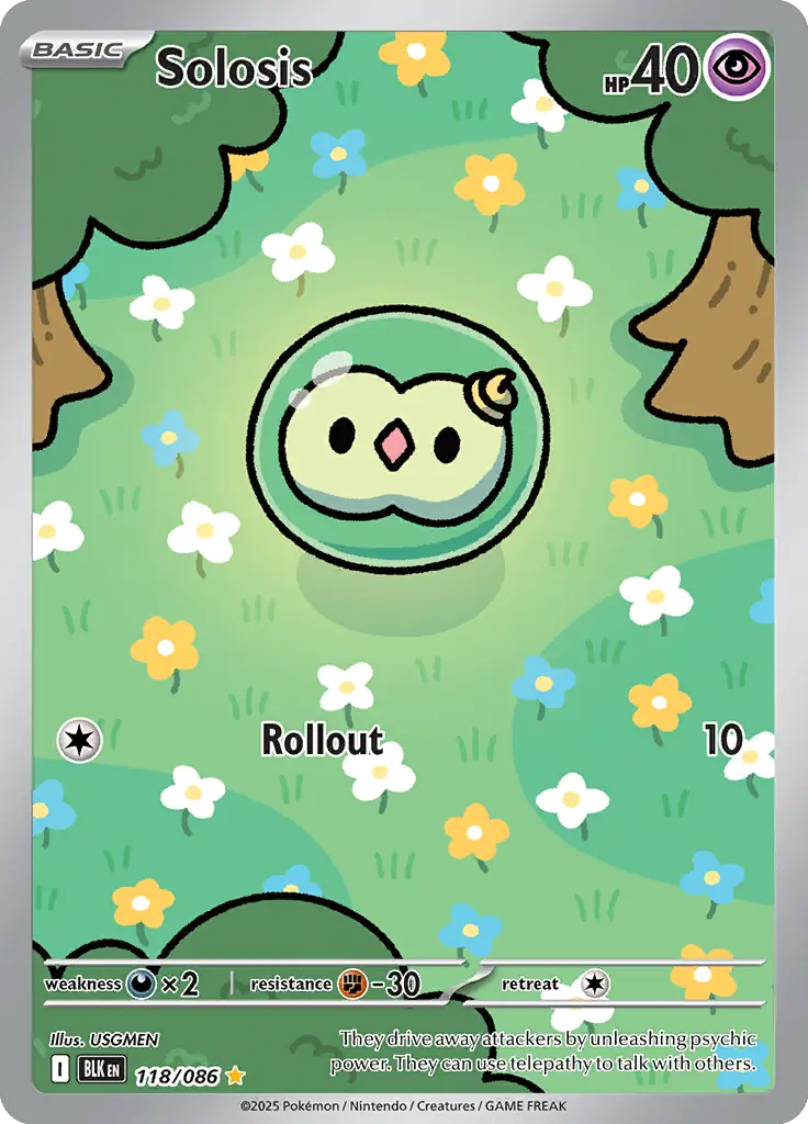 BLK - Black Bolt - 118/086 - Solosis