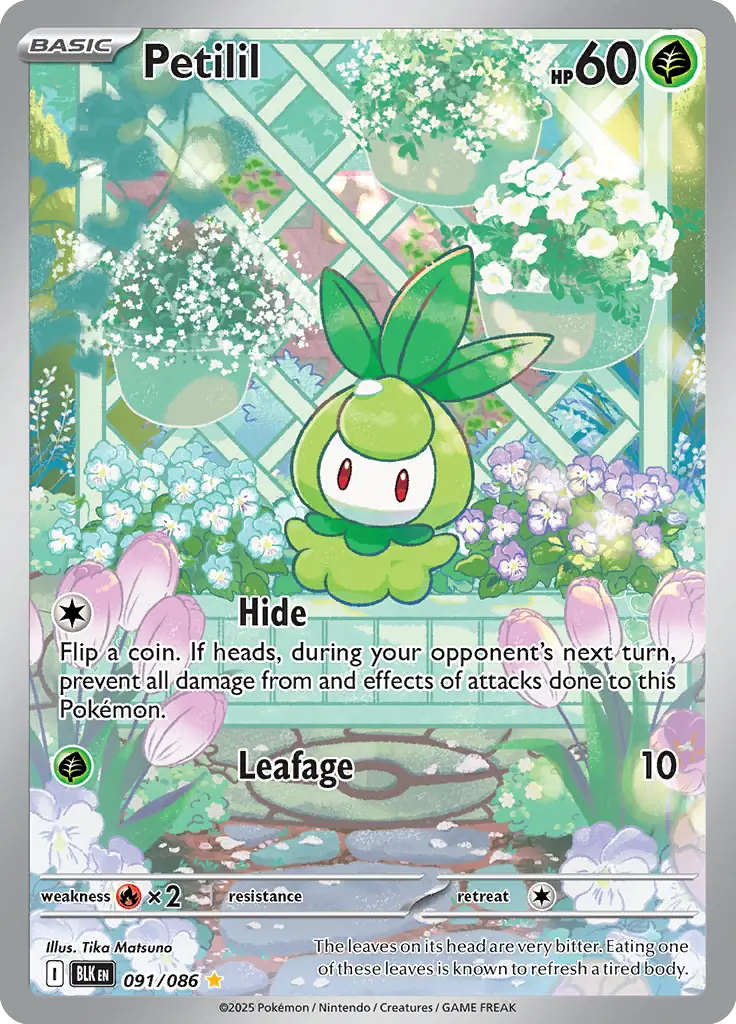 BLK - Black Bolt - 091/086 - Petilil