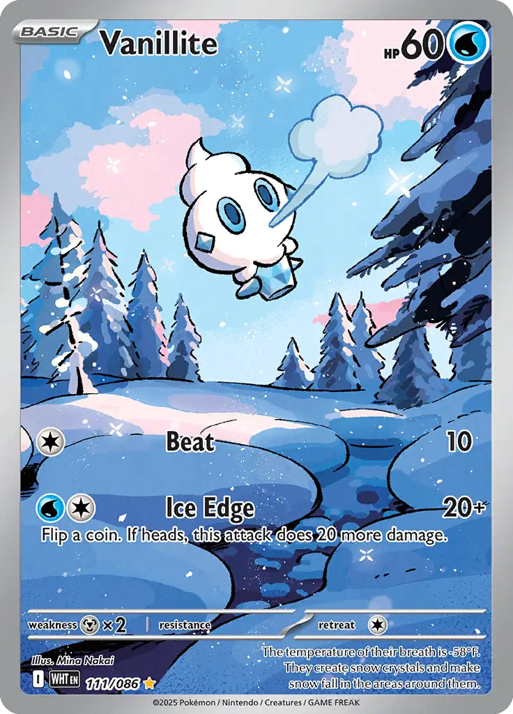 WHT - White Flare - 111/086 - Vanillite