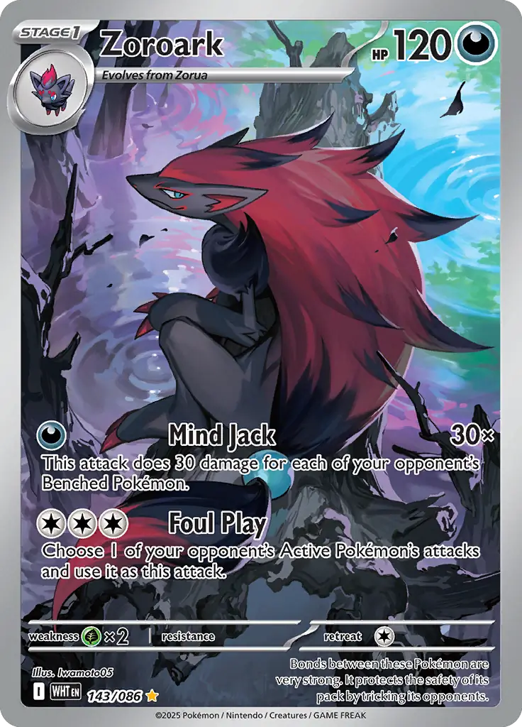 WHT - White Flare - 143/086 - Zoroark