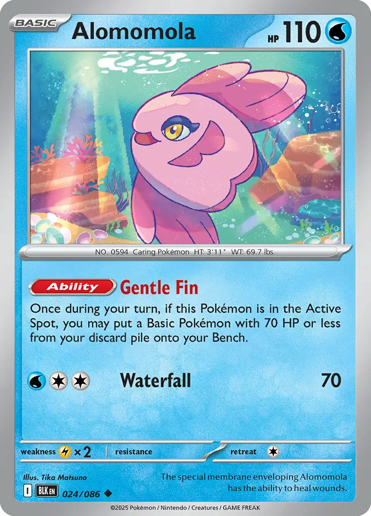 BLK - Black Bolt - 024/086 - Alomomola