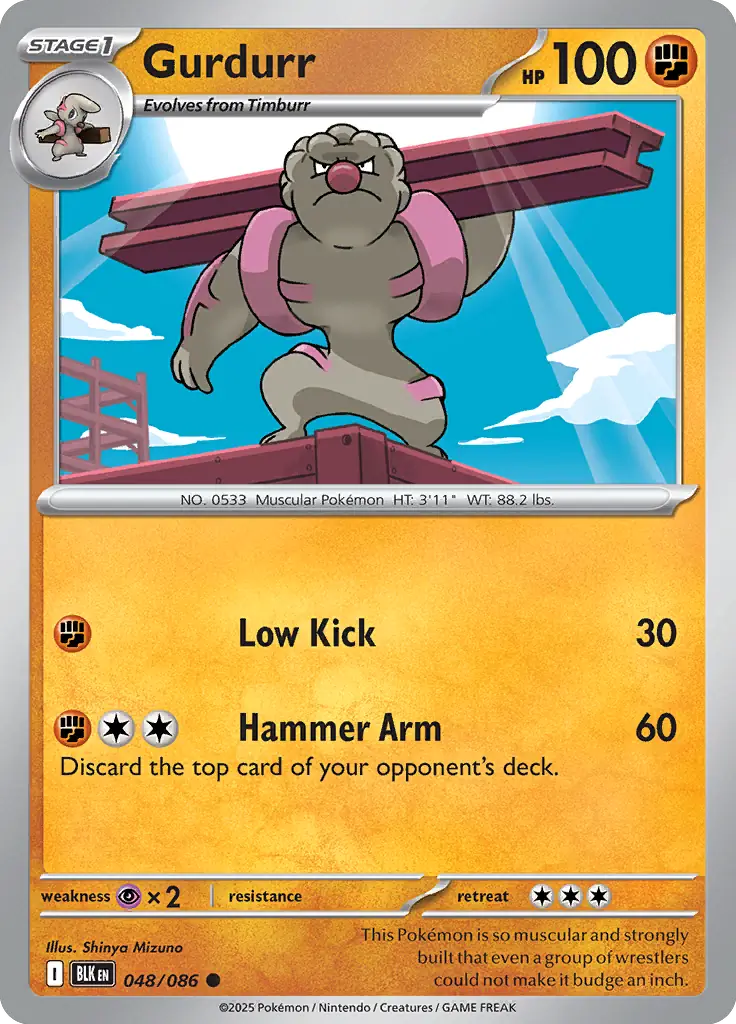 BLK - Black Bolt - 048/086 - Gurdurr