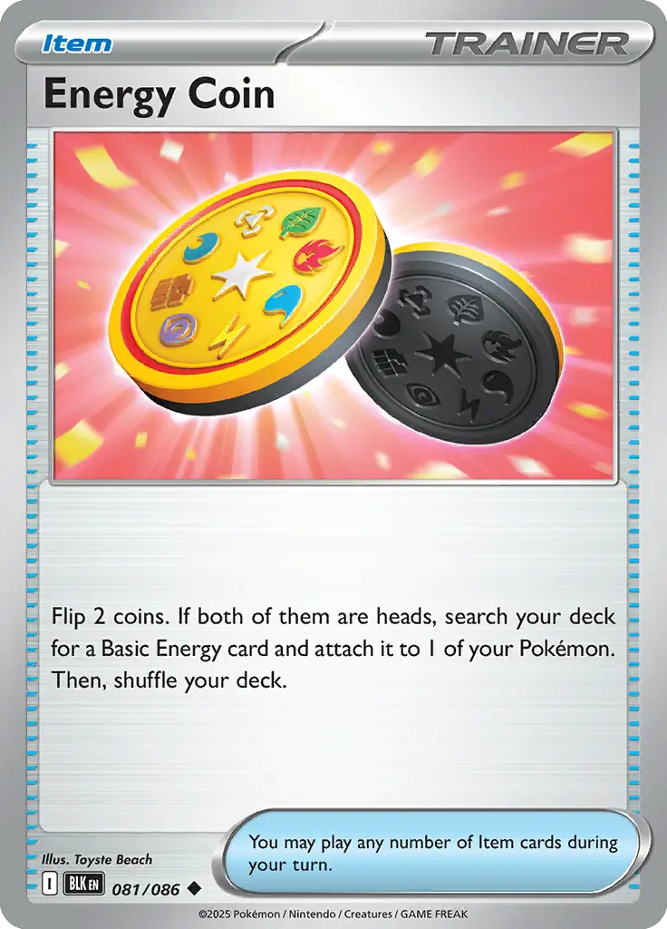 BLK - Black Bolt - 081/086 - Energy Coin