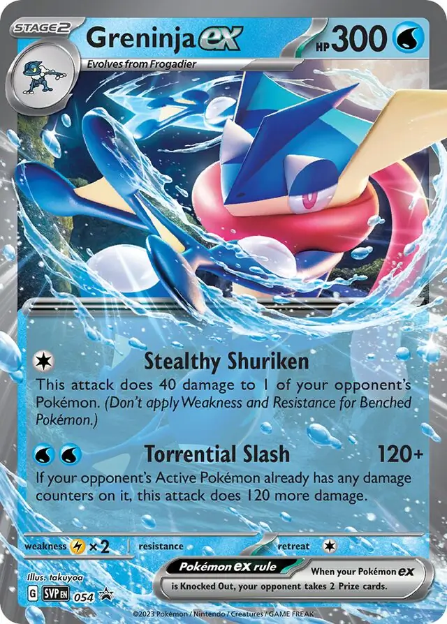 Scarlet & Violet Promos - SVP054 - Greninja ex