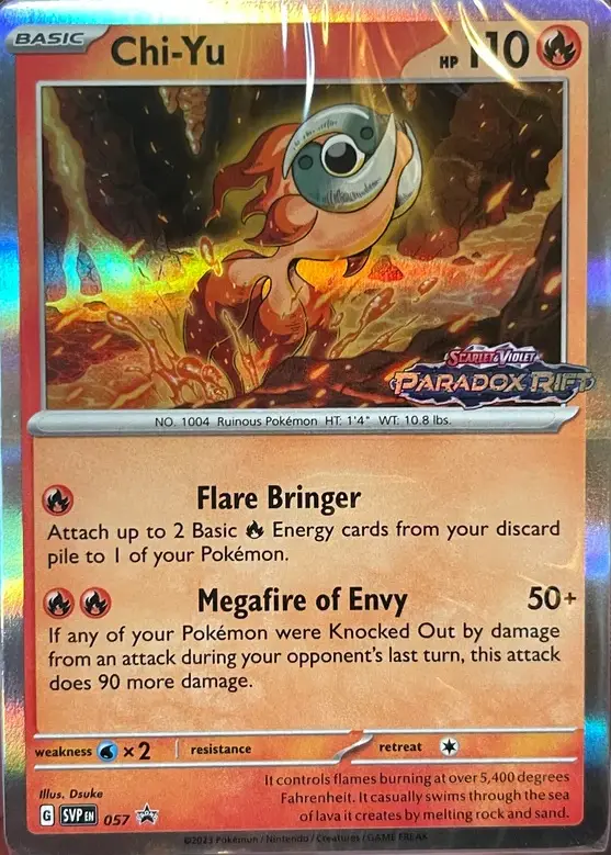 Scarlet & Violet Promos - SVP057 - Chi-Yu (Stamped Holo)