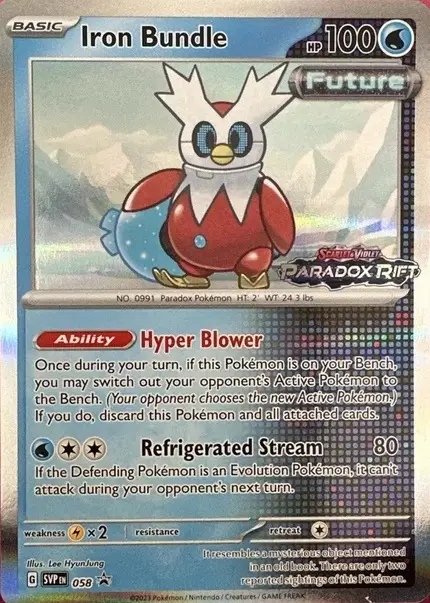 Scarlet & Violet Promos - SVP058 - Iron Bundle (Stamped Holo)