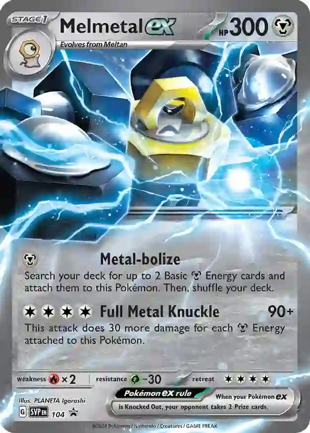 Scarlet & Violet Promos - SVP104 - Melmetal ex
