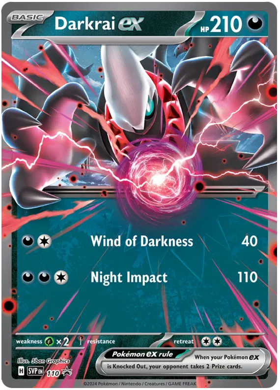 Scarlet & Violet Promos - SVP110 - Darkrai ex