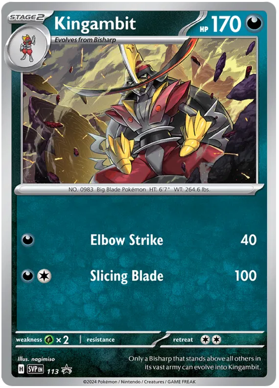 Scarlet & Violet Promos - SVP113 - Kingambit