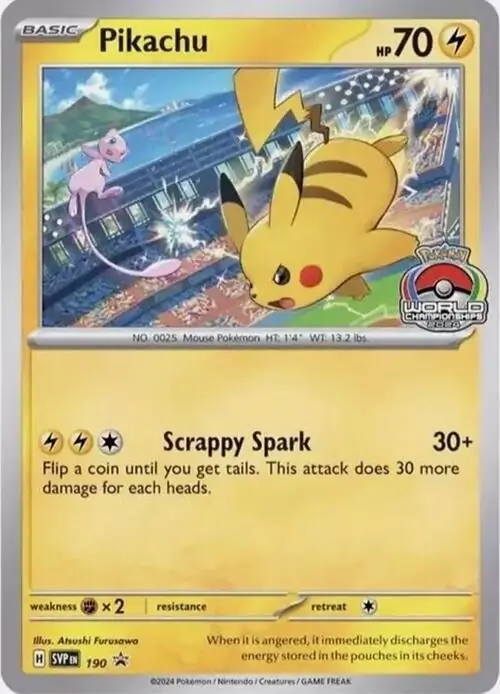 Scarlet & Violet Promos - SVP190 - Pikachu