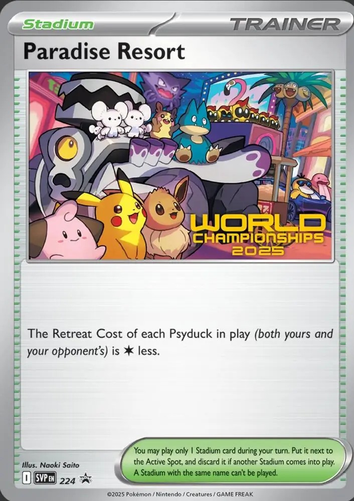 Scarlet & Violet Promos - SVP224 - Paradise Resort