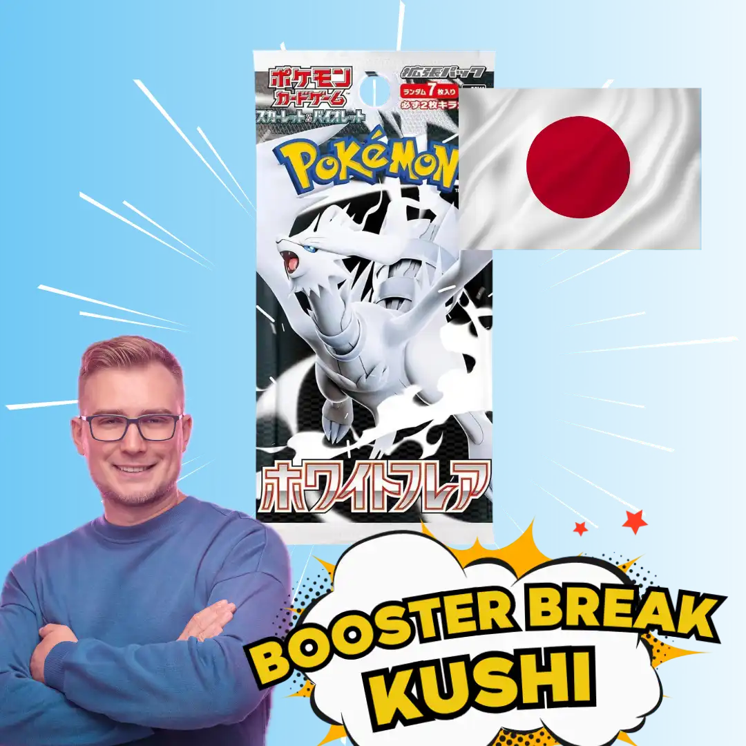 KUSHI BREAK - Booster - White Flare (slim) JAPOŃSKI