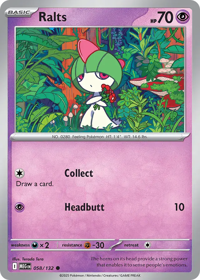 MEG - Mega Evolution - 058/132 - Ralts