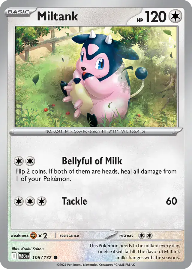 MEG - Mega Evolution - 106/132 - Miltank