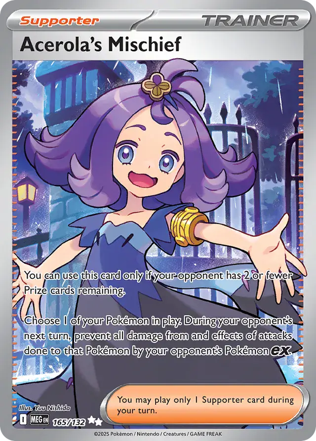 MEG - Mega Evolution - 165/132 - Acerola's Mischief