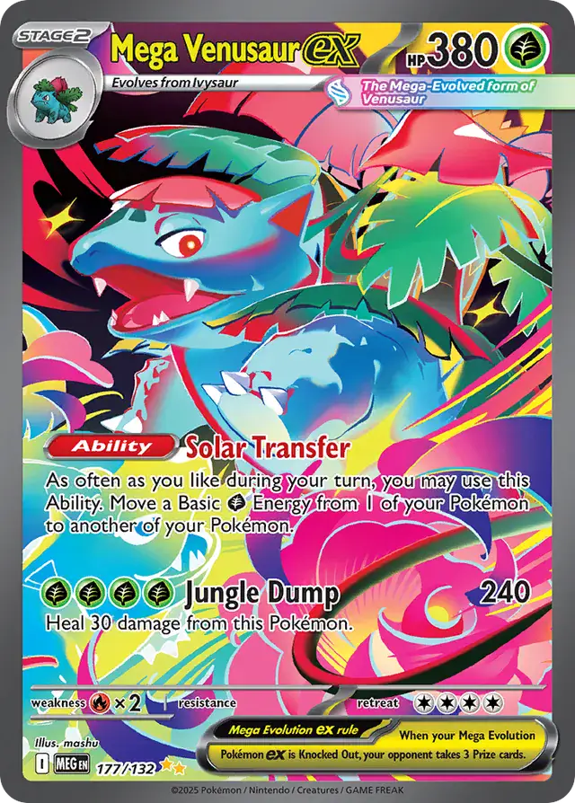MEG - Mega Evolution - 177/132 - Mega Venusaur ex