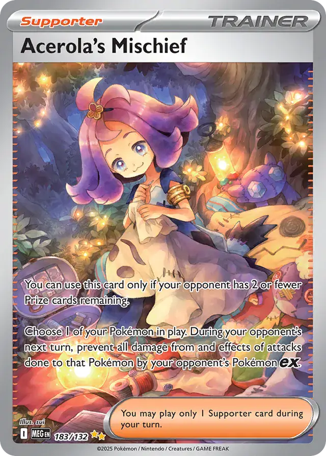 MEG - Mega Evolution - 183/132 - Acerola's Mischief