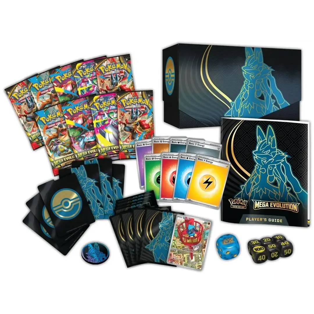 Pokemon TCG: Mega Evolution - Elite Trainer Box - Lucario