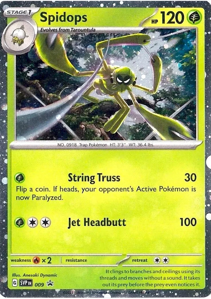 & Violet Promos - SVP009 - Spidops (Cosmos Holo)