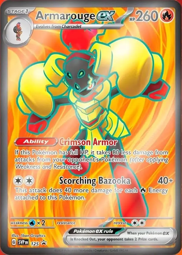 Scarlet & Violet Promos - SVP125 - Armarouge ex