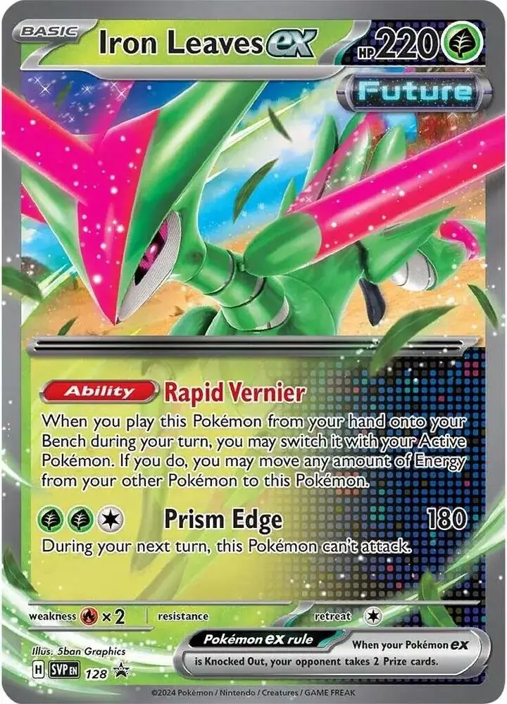 Scarlet & Violet Promos - SVP128 - Iron Leaves ex