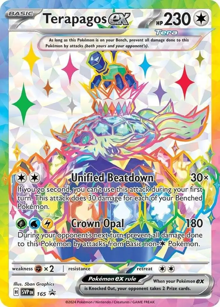 Scarlet & Violet Promos - SVP165 - Terapagos ex