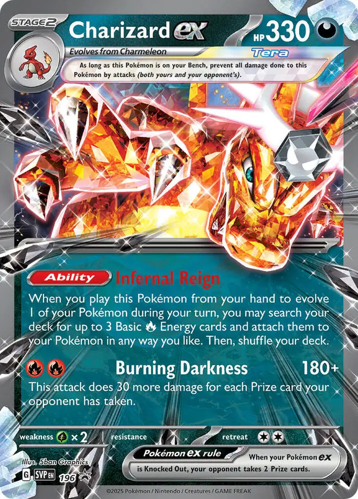 Scarlet & Violet Promos - SVP196 - Charizard ex