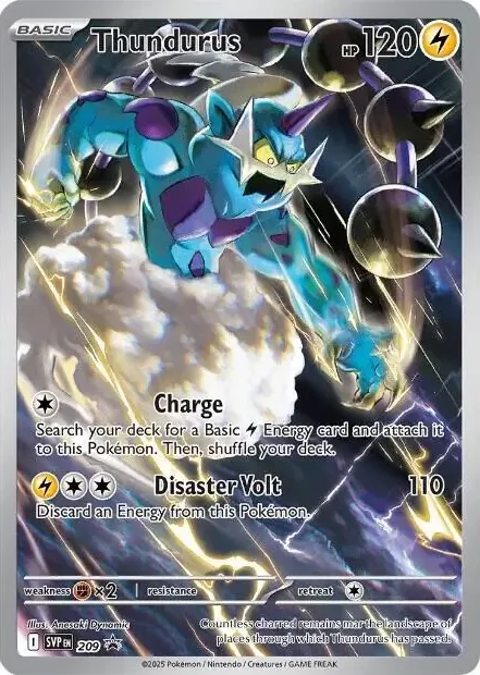 Scarlet & Violet Promos - SVP209 - Thundurus