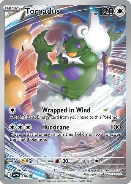 Scarlet & Violet Promos - SVP210 - Tornadus