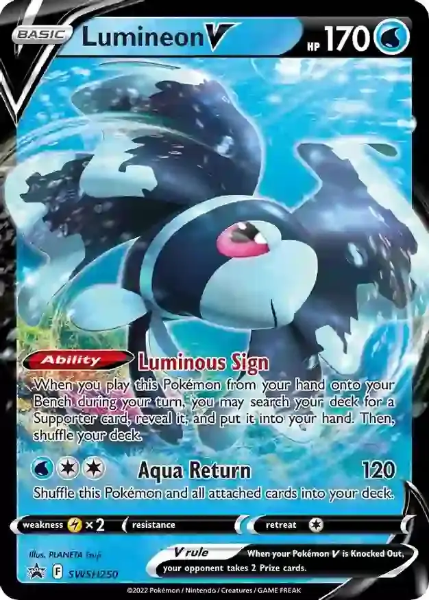 Sword & Shield Promos - SWSH250 - Lumineon V