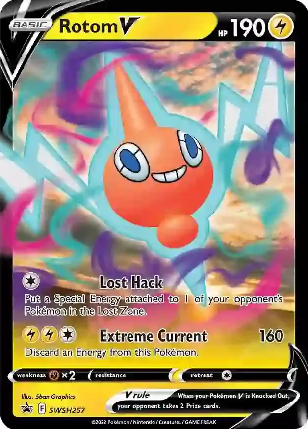 Sword & Shield Promos - SWSH257 - Rotom V