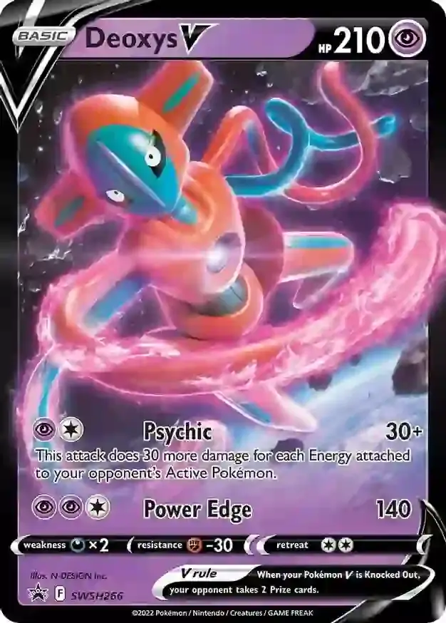 Sword & Shield Promos - SWSH266 - Deoxys V