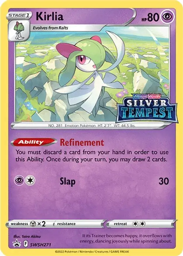Sword & Shield Promos - SWSH271 - Kirlia (Stamped Holo)