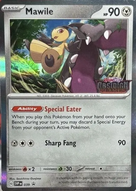 Scarlet & Violet Promos - SVP039 - Mawile (Stamped Holo)