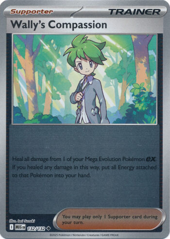 Karta Pokémon – Mega Evolution – 132/132 – Wally’s Compassion (Reverse Holo)