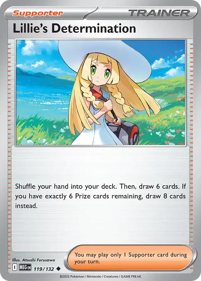 MEG - Mega Evolution - 119/132 - Lillie's Determination