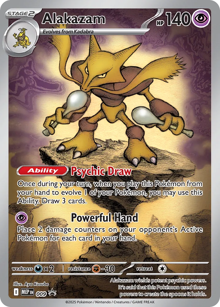 MEP Mega Evolution Promos - MEP009 - Alakazam